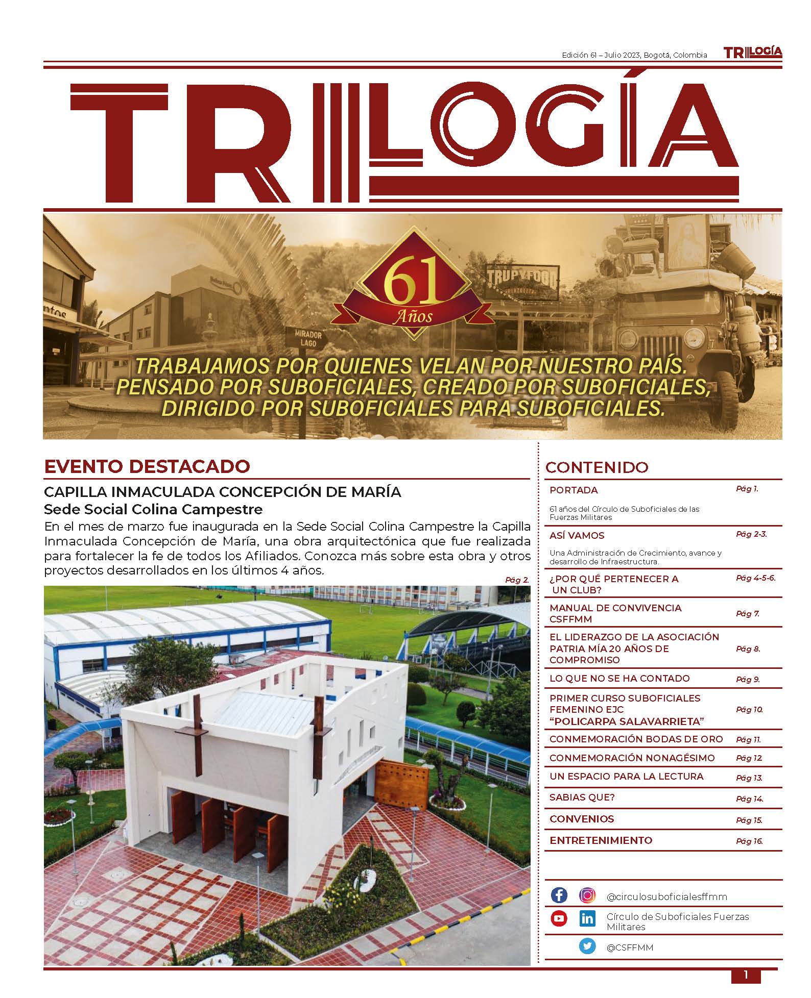 TRILOGÍA - EDICIÓN 61 