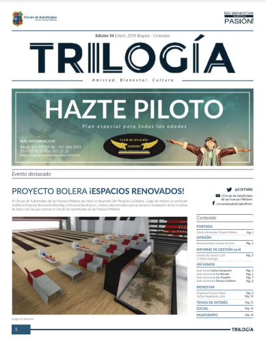 TRIOLOGÍA - EDICIÓN N.54